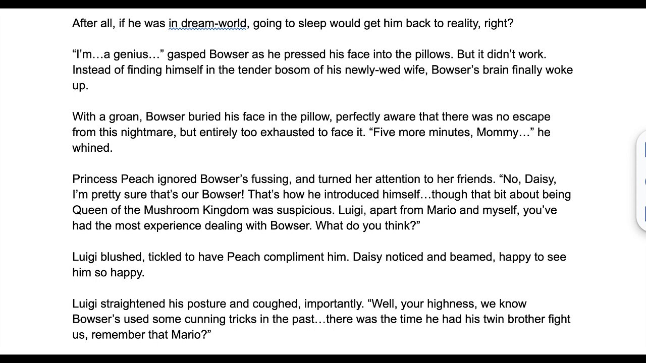 (Bowser Gets Friend-Zoned) Bowsette's Princess Lessons: Chapter 2, Part 1 Audiobook