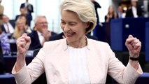 El Parlamento Europeo refrenda a Ursula Von der Leyen para repetir al frente de la Comisión Europea