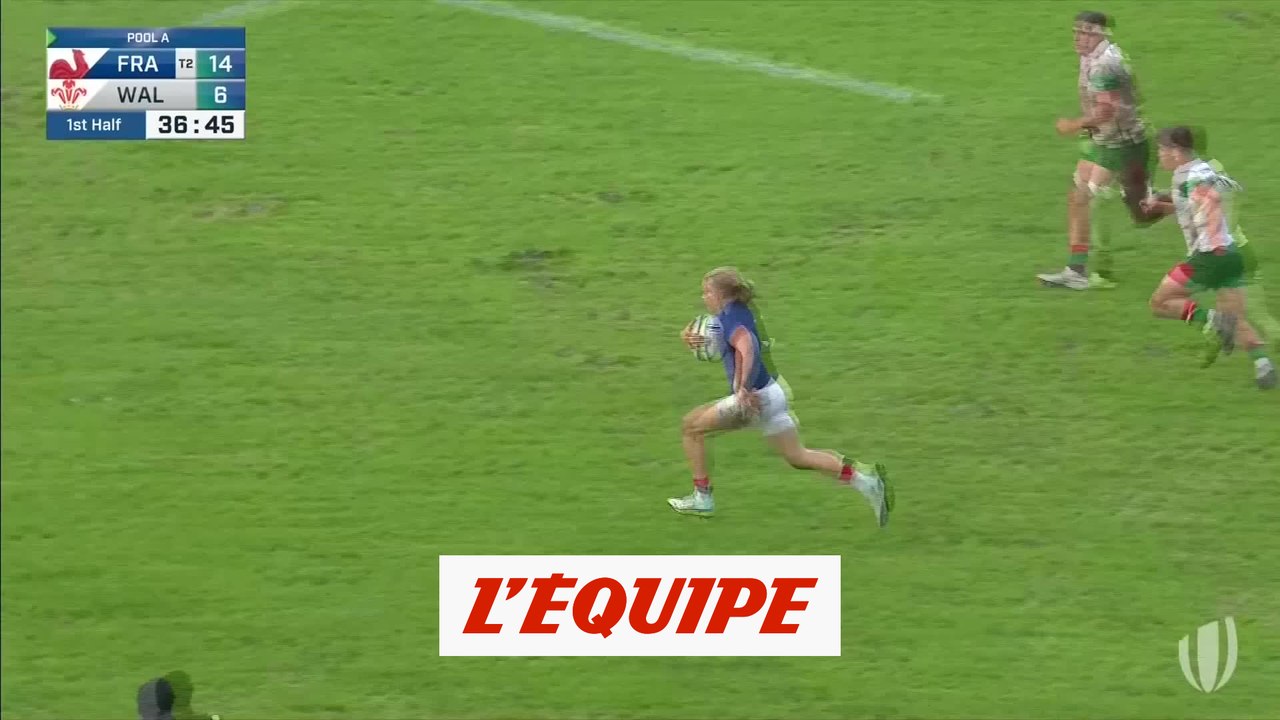 Les dix plus beaux essais avant la finale - Rugby - Mondial U20 - Bleuets