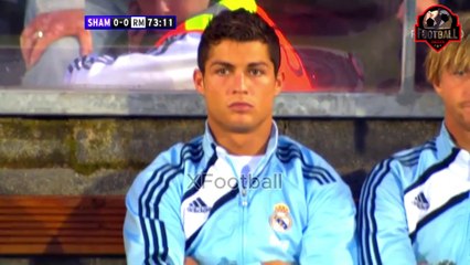 cristiano ronaldo first match for real madrid