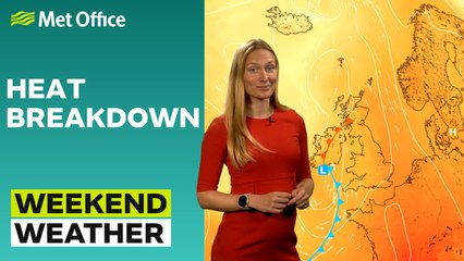 Weekend weather 18/07/2024 – Cooler by Sunday – Met Office weather forecast UK