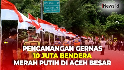 Sambut HUT ke-79 Kemerdekaan RI, Aceh Besar Bagikan 10 Juta Bendera Merah Putih