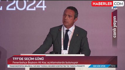 TFF seçiminde olay! Ali Koç ile Mehmet Büyükekşi birbirine girdi