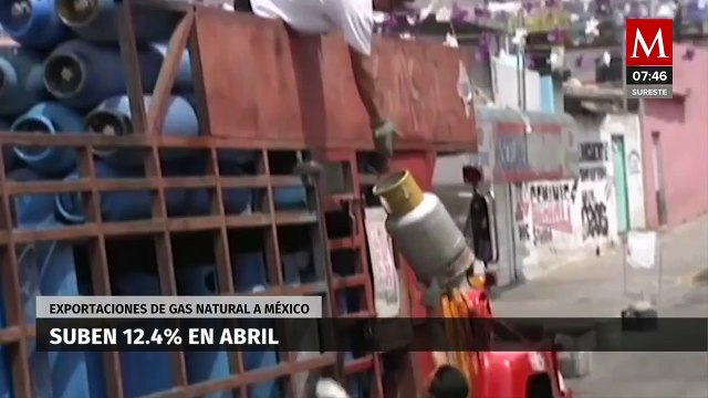 Exportaciones de gas natural de EU a México suben 12.4% en abril