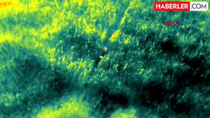 Sülük toplamak için göle giden kişi dronla kurtarıldı