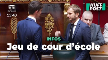 L’astuce de ce député LFI pour ne pas serrer la main de son collègue RN