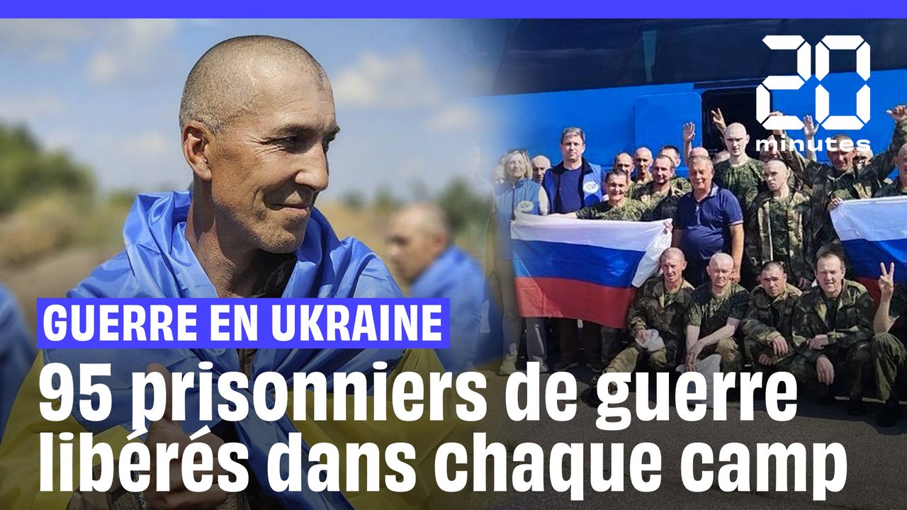 Guerre en Ukraine : Kiev et Moscou ont chacun échangé 95 prisonniers militaires