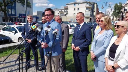 Szymon Hołownia, marszałek Sejmu RP we Włocławku