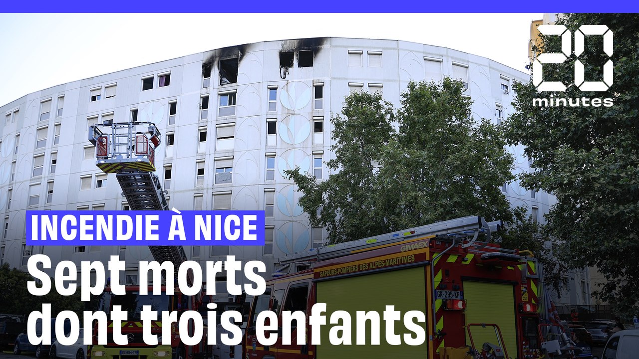 Nice : Sept morts dans un incendie supposé criminel