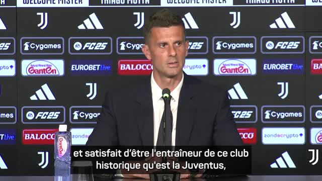 Juventus - Thiago Motta : "Je veux une équipe fière et heureuse"