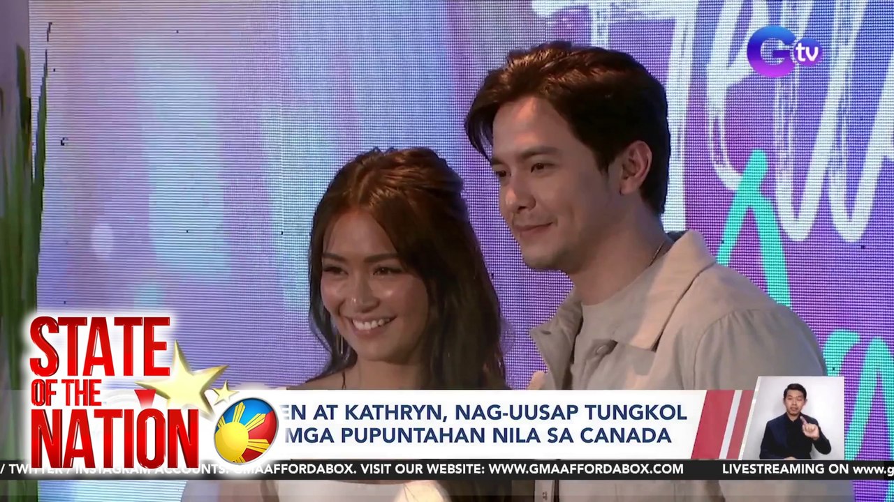 ENTERTAINMENT SPOTLIGHT | Alden at Kathryn, nag-uusap tungkol sa mga pupuntahan nila sa Canada; Atbp. | SONA