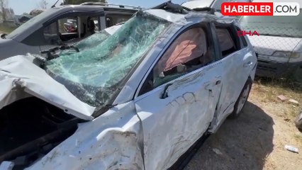 Domuza çarpan otomobil takla attı: Eczacı Begüm hayatını kaybetti, 3 yakını yaralı