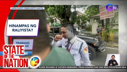 ICYMI | Hinampas ng raliyista?; Tagaytay triple murder case; Atbp. | SONA