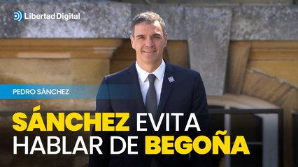 Sánchez evita contestar las preguntas sobre su mujer