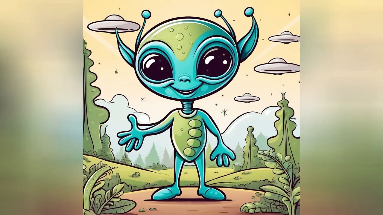 a friendly alien who comes to Earth