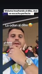 Maluma y sus amigos insultando al Dibu Martínez en la final de la Copa América