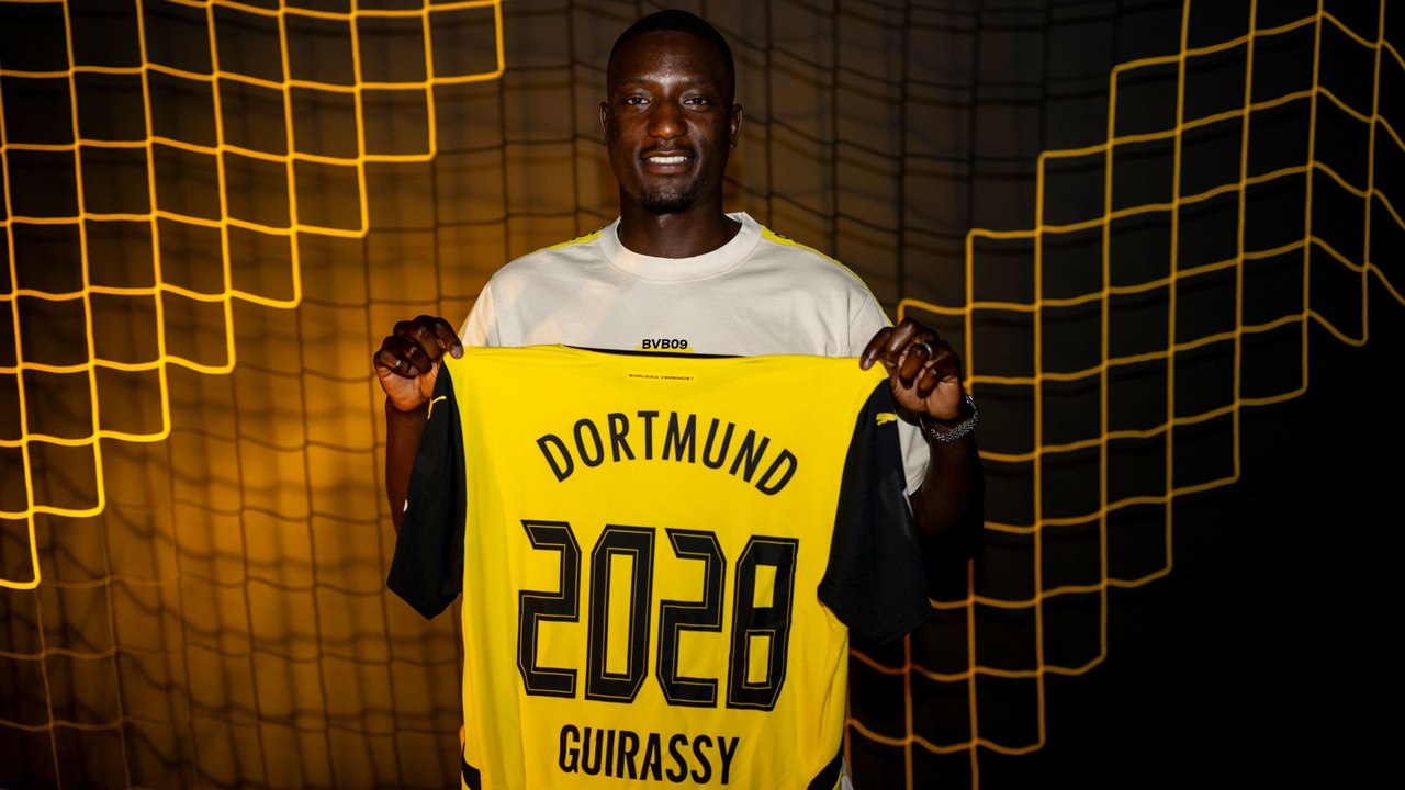Guirassy über seine Aufgabe in Dortmund: 'Das Wichtigste ist, Tore zu schießen'