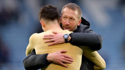Watch: Graham Potter asked about taking over from Gareth Southgate as England manager