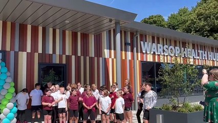 Summer ceremony celebrates opening of Warsop Health Hub
