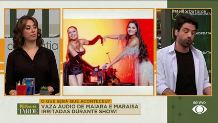 Maiara aparece 'paralisada' em entrevista e gera preocupação em fãs