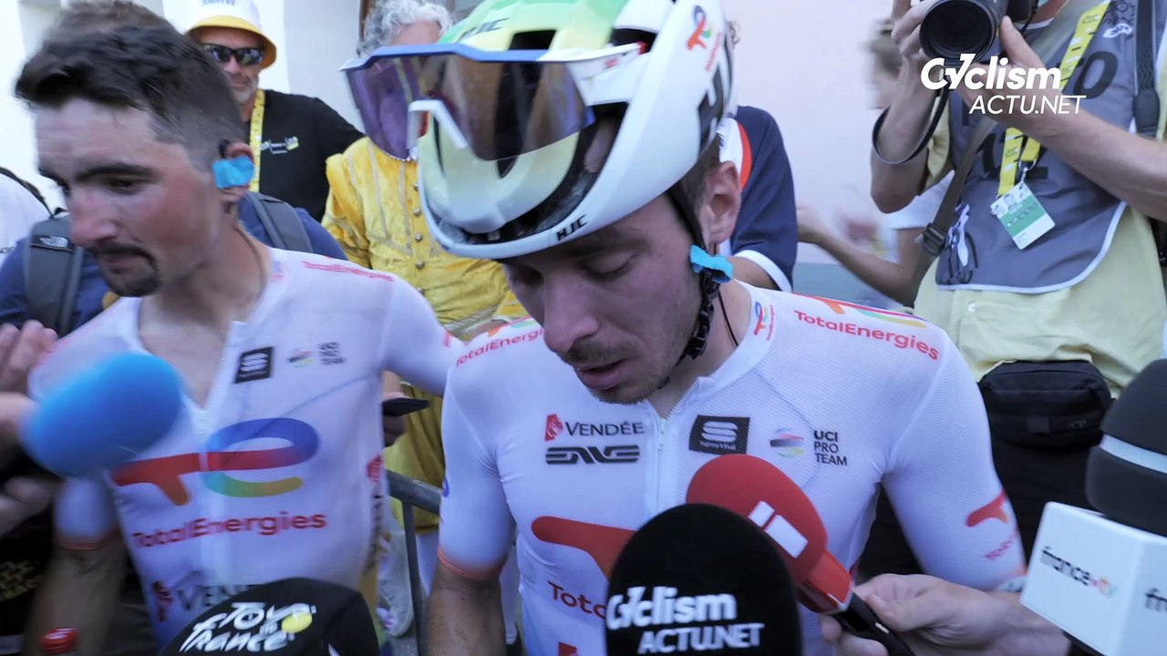 Cyclisme - Tour de France 2024 - Mattéo Vercher, après les larmes, un sourire : "Fais chier de finir 2e, mais bon... "