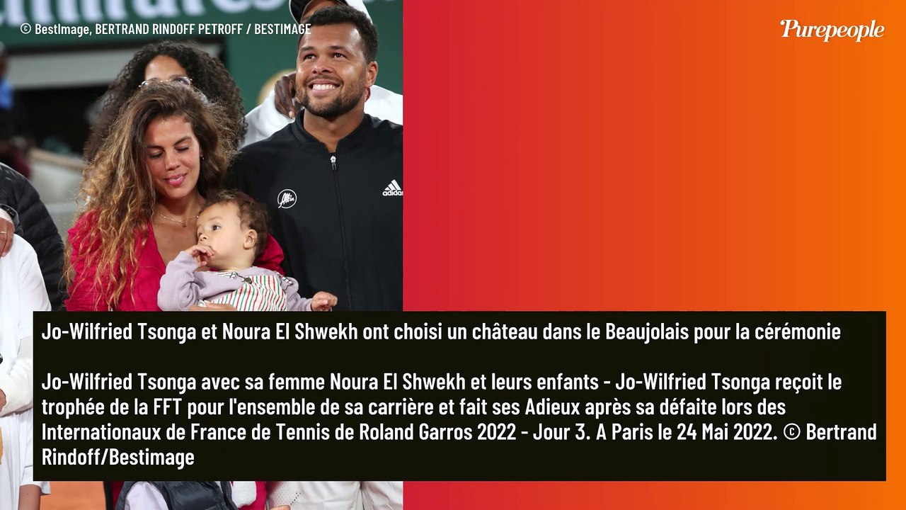 Mariage de Jo-Wilfried Tsonga et Noura : la mariée avait opté pour une robe très originale