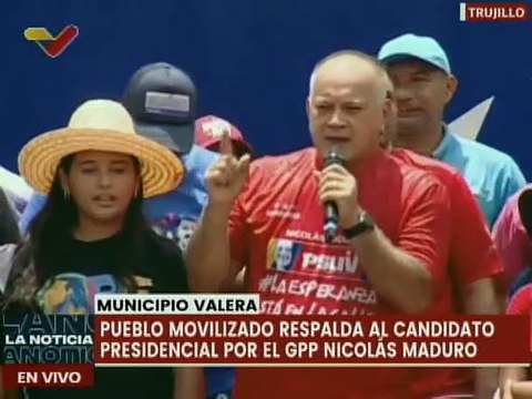 Coord. Comando Venezuela Nuestra, Diosdado Cabello destacó el crecimiento de la maquinaria 1x10x7