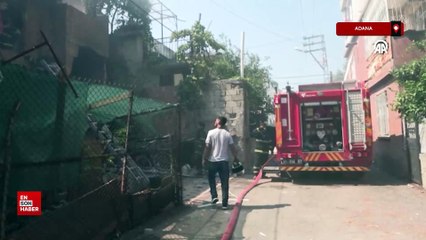 Adana'da mutfak tüpünün patlaması sonucu 1 kişi yaralandı