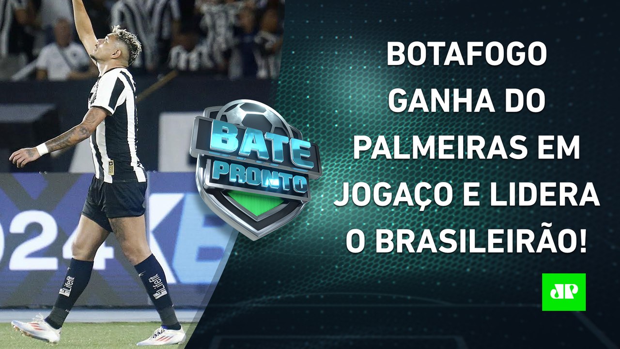 Palmeiras PERDE para o Botafogo, que é LÍDER ISOLADO; São Paulo GANHA e ENTRA NO G-4! | BATE-PRONTO