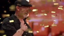 Richard Goodall Receives The GOLDEN BUZZER For -Don't Stop Believin'- - Auditions - AGT 2024