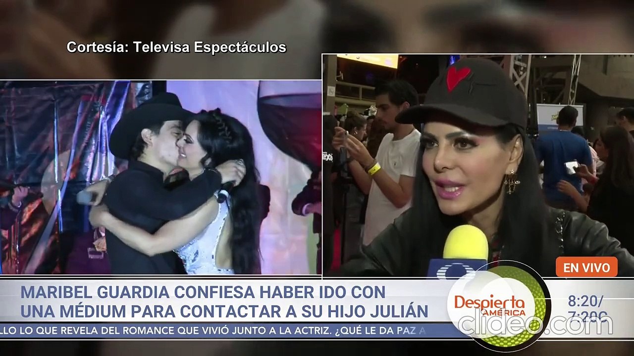 ¡Revelan la conversación que tuvo Maribel Guardia con su fallecido hijo Julián Figueroa a través de una médium!