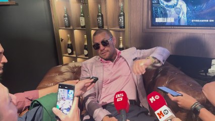 Conor McGregor threatens Topuria: "I'll slap him back to Georgia"