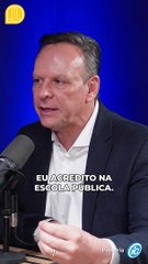 José Antônio Parimoschi, fala sobre suas crenças da escola pública