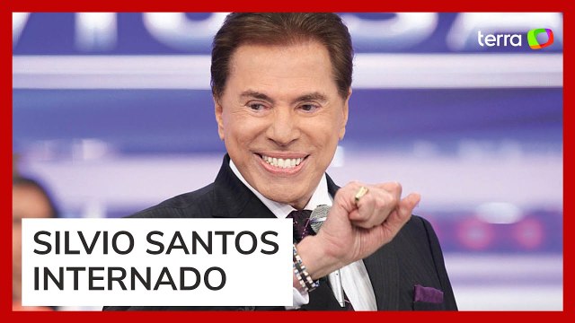 SBT confirma Silvio Santos internado com H1N1: 'Está sendo medicado'