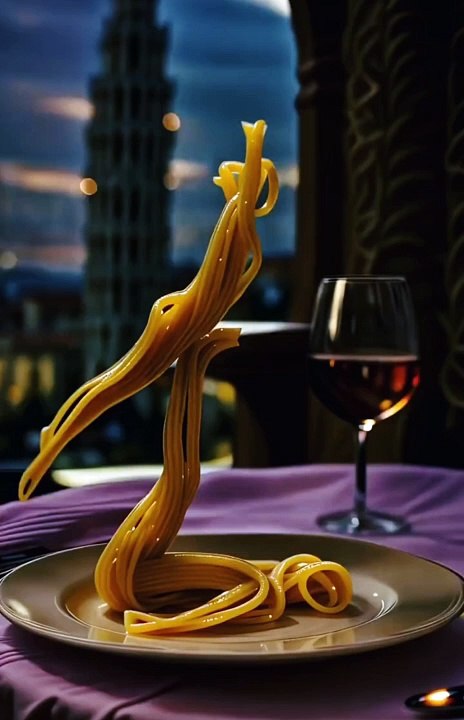 Noodles dancing couple