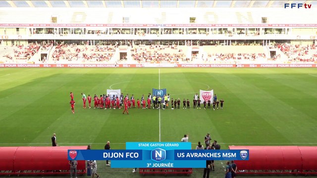 J3 I Dijon FCO - US Avranches MSM (5-2) en replay