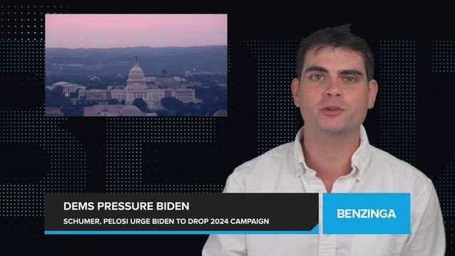 Top Democrats, Schumer and Pelosi Pressure Biden to Drop Out of Reelection Campaign, Citing Doubts on His Ability to Beat Trump