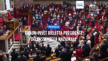 Francia, la candidata di Renaissance Yaël Braun-Pivet rieletta presidente dell'Assemblea nazionale