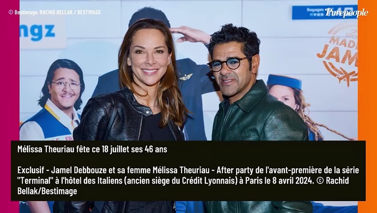 Mélissa Theuriau couverte d'amour par Jamel Debbouze et leurs enfants : sa fille Lila est son sosie de look