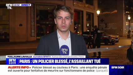 Policier blessé à Paris: l'assaillant a succombé à ses blessures