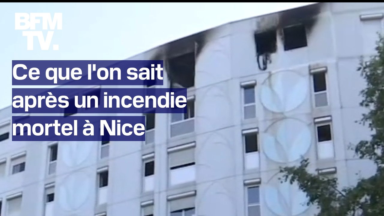 Ce que l'on sait après un incendie mortel à Nice qui a tué sept personnes dont trois enfants