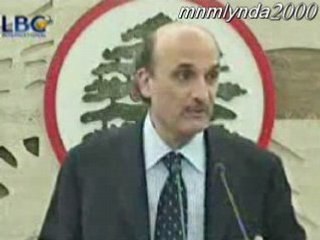 Dr Samir Geagea 15-04-2008