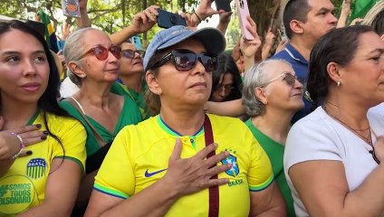 Bolsonaro participa de evento com Ramagem