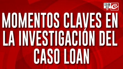 Momentos claves en la investigación del caso Loan