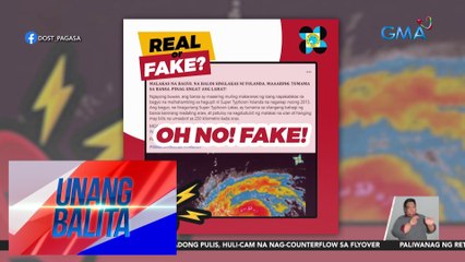 PAGASA – Hindi totoo na may mala-Yolanda na bagyo na tatama sa bansa ngayong Hulyo | Unang Balita