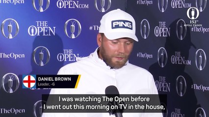 Leader Brown remaining grounded after dream opening round