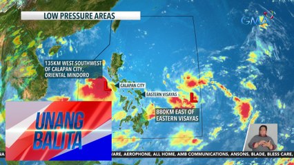 Download Video: PAGASA – Dalawang LPA, namataan sa loob ng PAR - Weather update today as of 6:25 a.m. (July 19, 2024) | Unang Balita