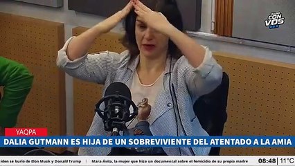 Dalia Gutmann recordó cómo su padre sobrevivió al atentado a la AMIA