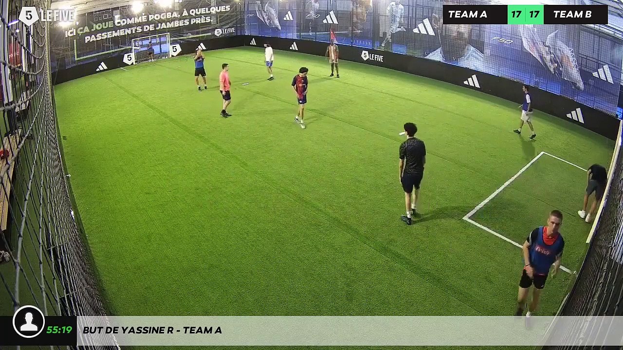 But de Yassine R - Team A