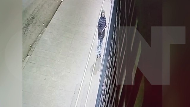 Câmera de segurança registra furto a loja de roupas no Alto Alegre